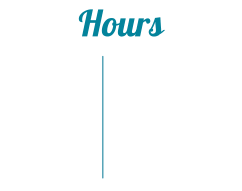 Hours M - Th Fri SatSun 10 am - 6 pm10 am - 5 pm9 am - 4 pm Closed