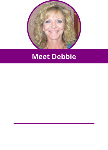 Debbie has been a licensed cosmetologist since 1982 and has been with Haircuts Plus since 1989. Debbie specializes in colors, perms and haircutting.   Debbie says "I enjoy doing all types of hair and I also enjoy the clients." Meet Debbie